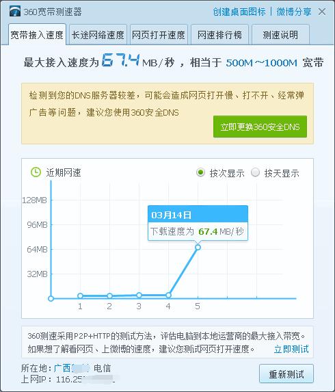 360宽带测速器5.1.1.1360单文件