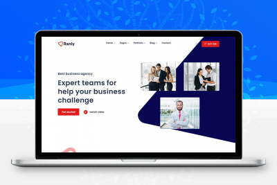Bootstrap多用途的商业服务公司网站HTML模板