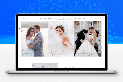 HTML5婚庆婚饰婚纱摄影服务网站html模板