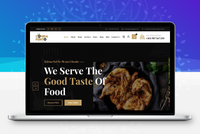 bootstrap多功能的美食餐厅外卖预订HTML5模板