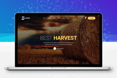 Bootstrap有机农场农业网站html模板