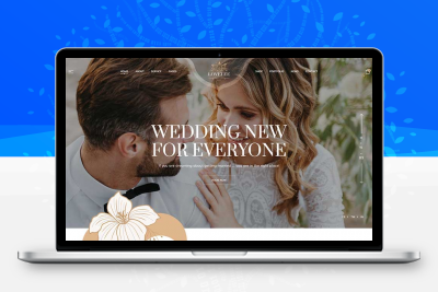 婚纱摄影机构网站html模板