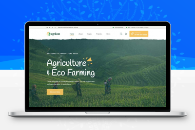 bootstrap创意的农业生产种植企业网站HTML模板