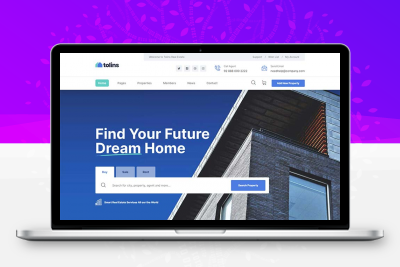 bootstrap二手房房地产业务销售网站HTML模板