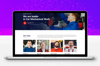 bootstrap汽车服务汽车维修企业网站HTML模板