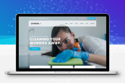 响应式家政保洁公司官网html模板