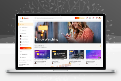 响应式网络视频共享平台网站HTML模板