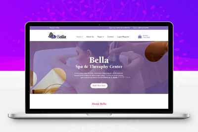 Bootstrap响应式Spa养生馆电商网站html模板