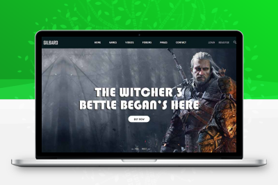 Bootstrap响应式游戏网站html模板