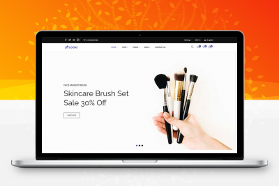 Bootstrap5美容化妆品电子商务html模板