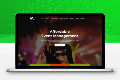 各类活动策划公司网站html5模版