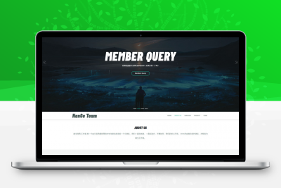 Layui框架适用于团队工作室等php源码