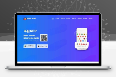 抖省APP下载官网单页源码