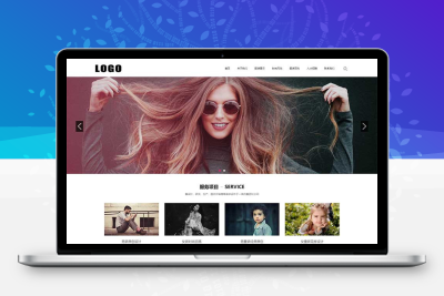 自适应手机版时尚服装类网站模板 服装服饰网站源码下载