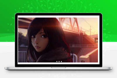 jQuery自适应窗口图轮播HTML代码