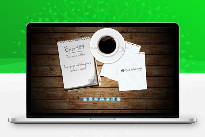 咖啡看书休闲时光404错误页面