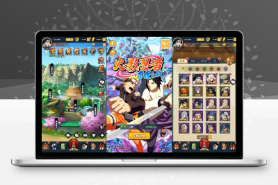 【忍者之荣耀之战】竖屏卡荣耀之战版+VM单机一键端+Linux学习手工端+视频教程+GM充值物品后台