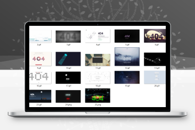 25个带有酷炫动画的创意404错误页面源码