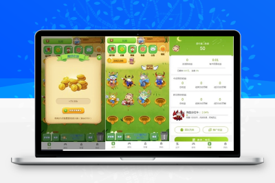 牛气冲天运营版区块链系统/宠物合成+金币系统+广告