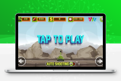 html坦克防御兵游戏源码