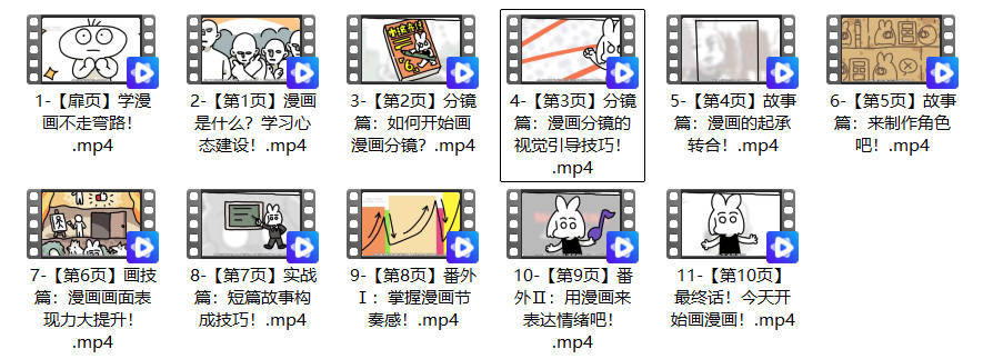 画漫画 零基础入门到创作